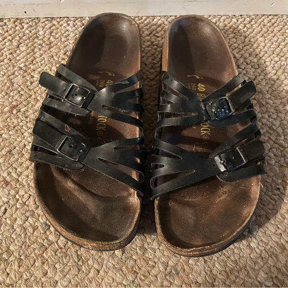 Birkenstock Granada Sandals Size 40 Ladies 9 Men 7 - Picture 1 of 7